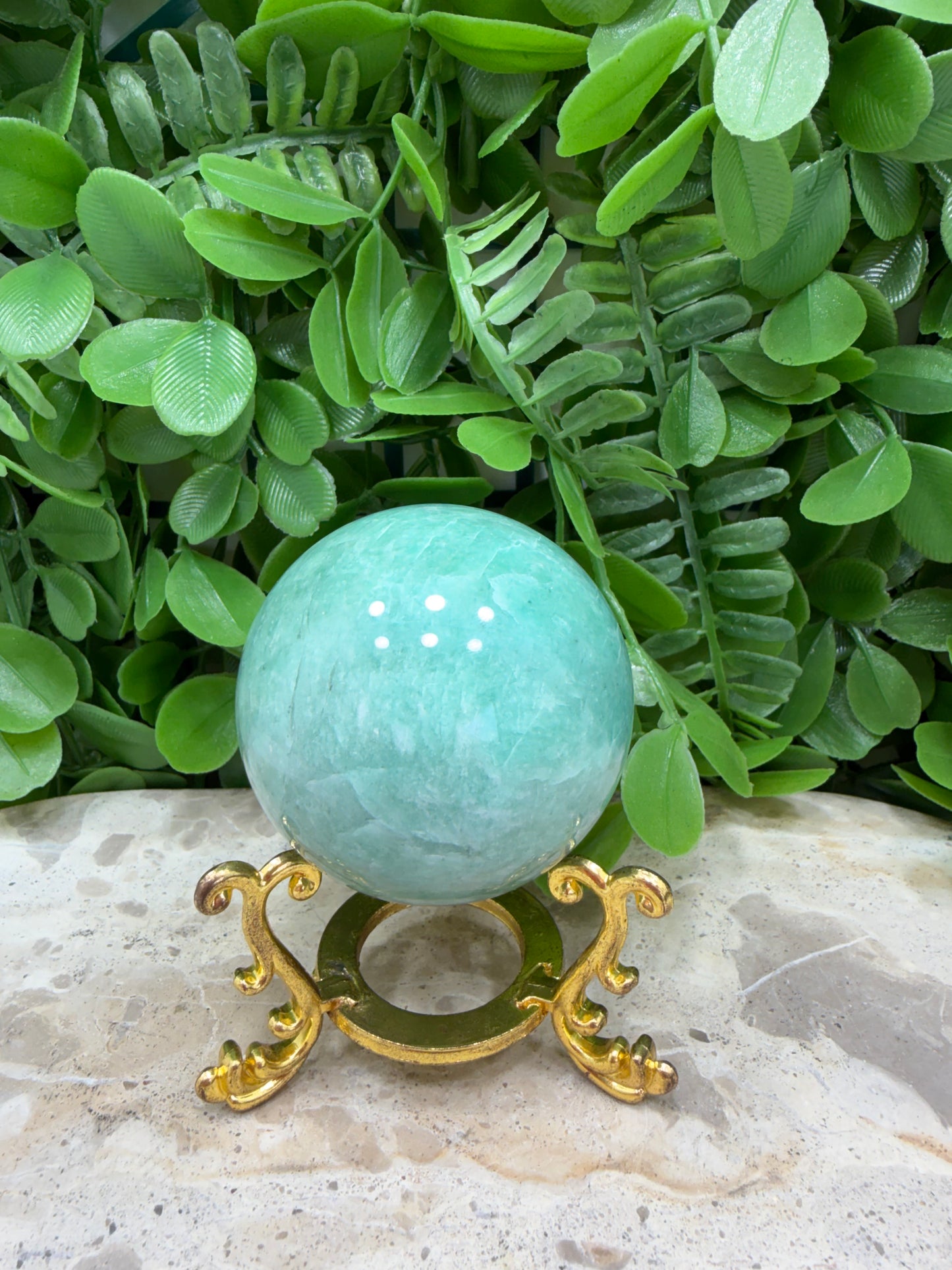 Amazonite Sphere 222g