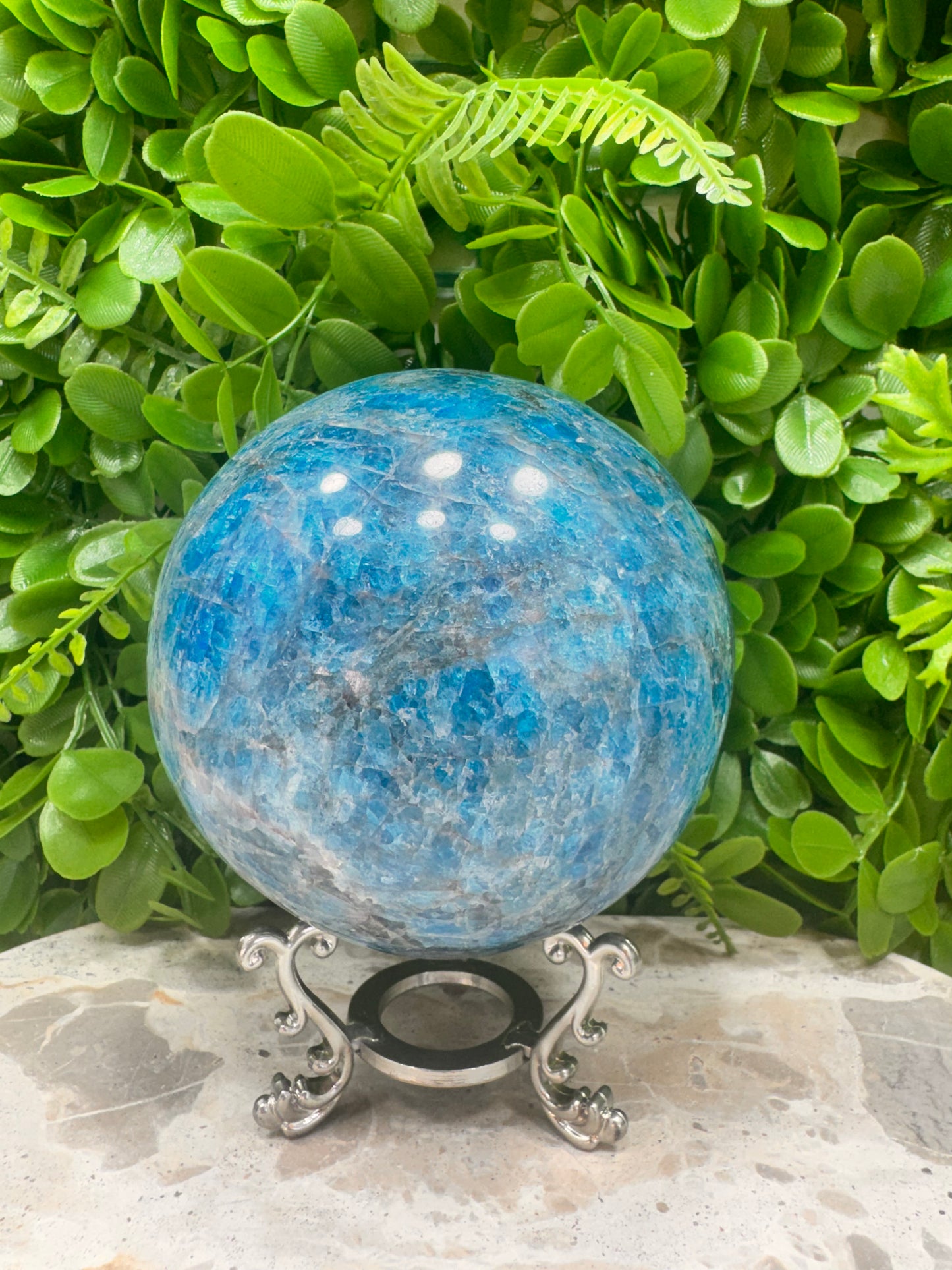 Apatite Sphere 1960g