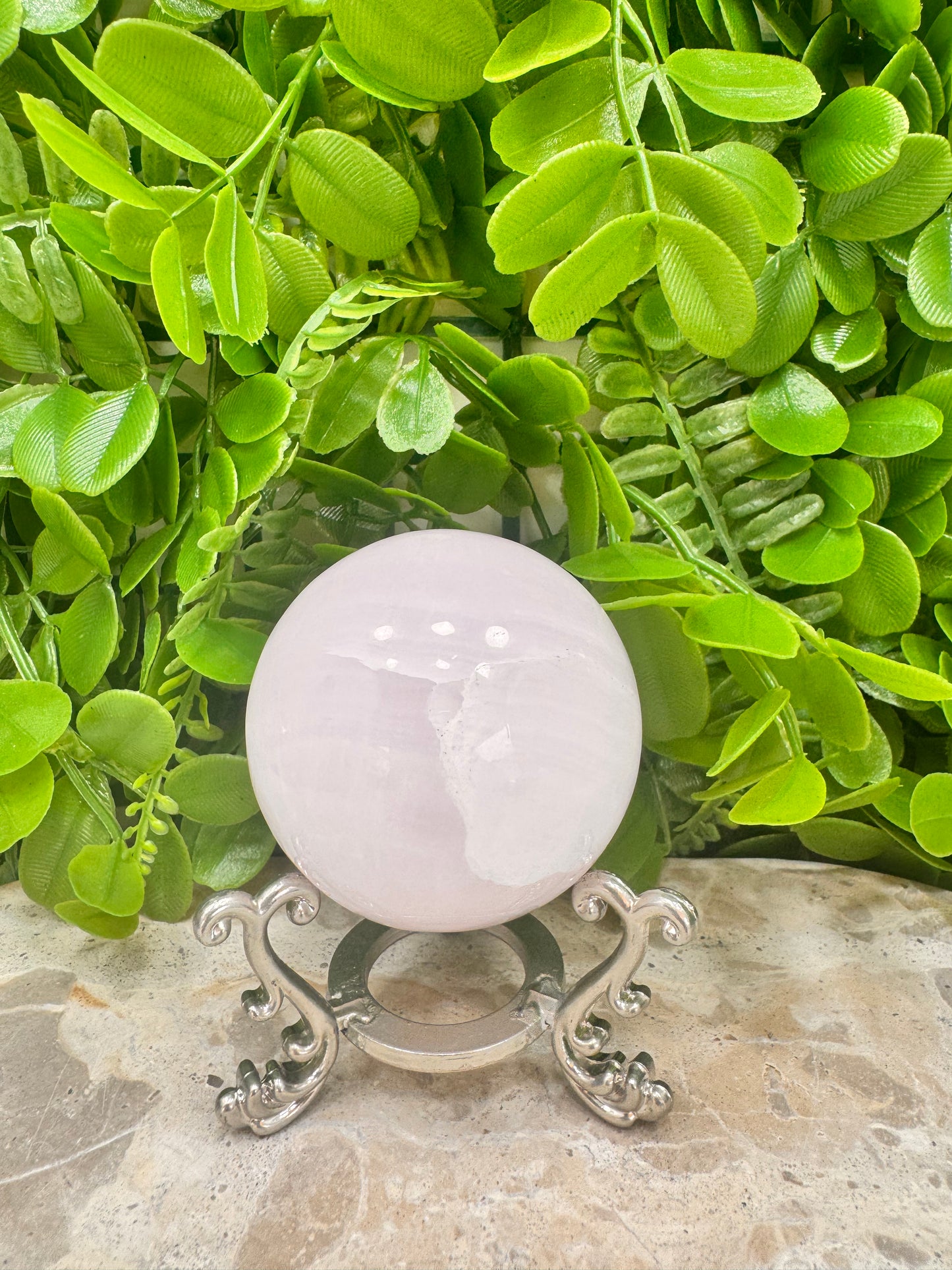 Pink Mangano Sphere 309g