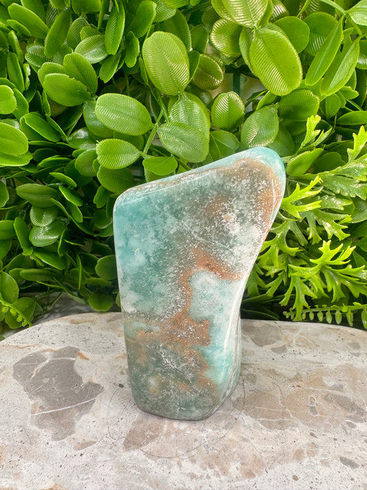 Aragonite with Smithsonite Freeform 392g