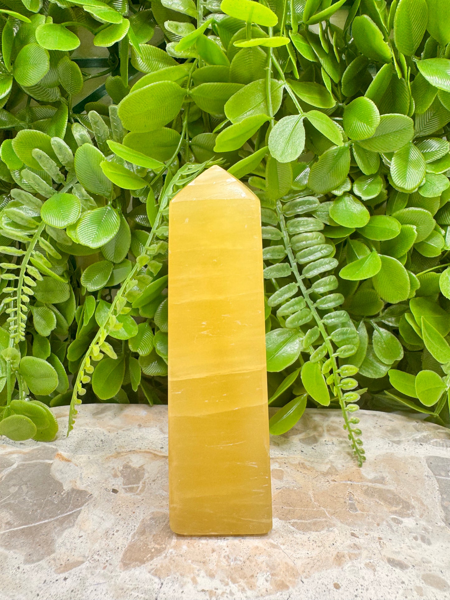 Lemon Calcite Towers 298g