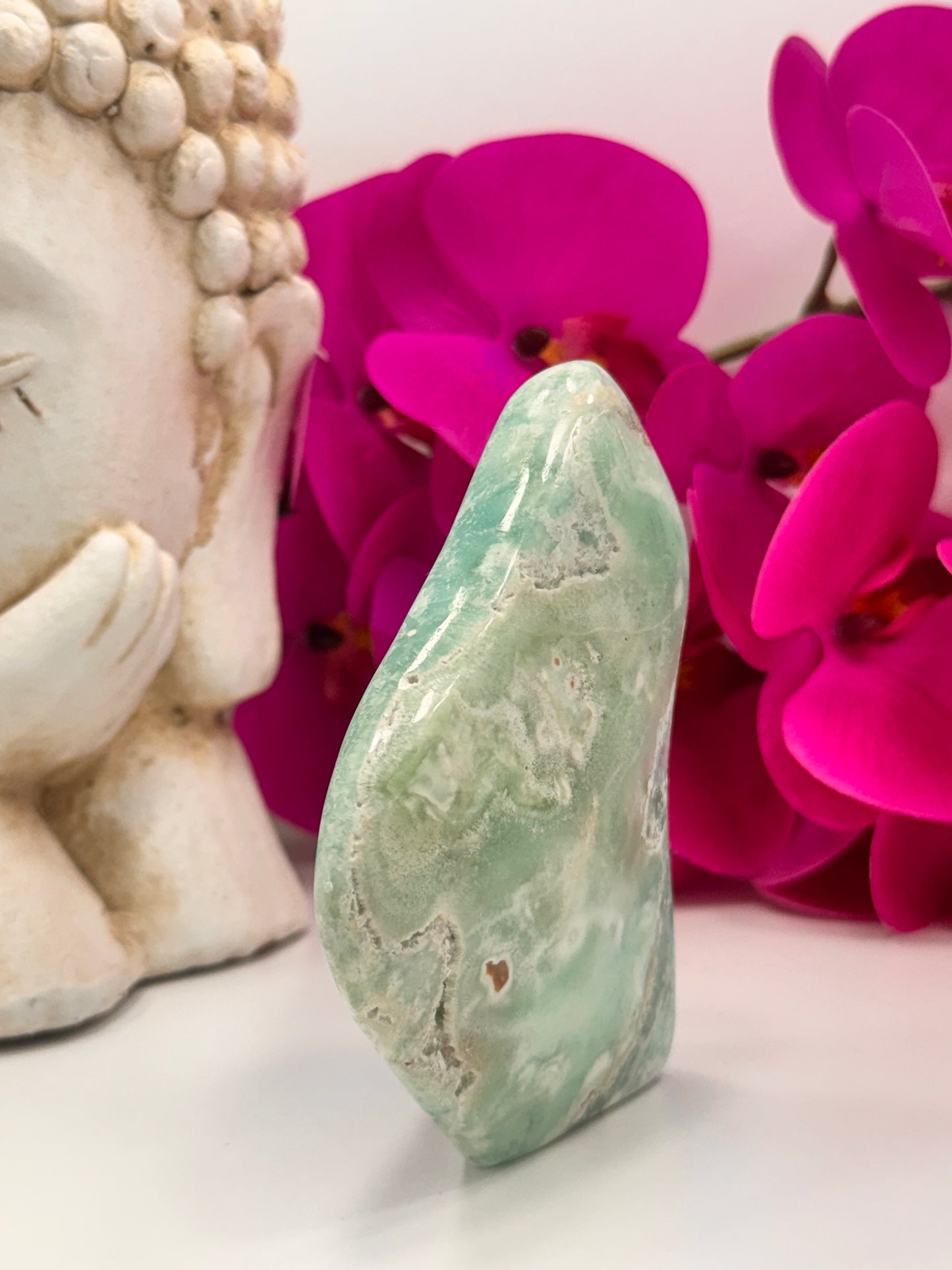 Aragonite with Smithsonite Freeform 496g