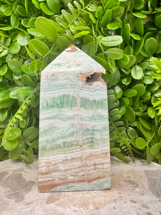 Aqua Caribbean Calcite Tower 2kg