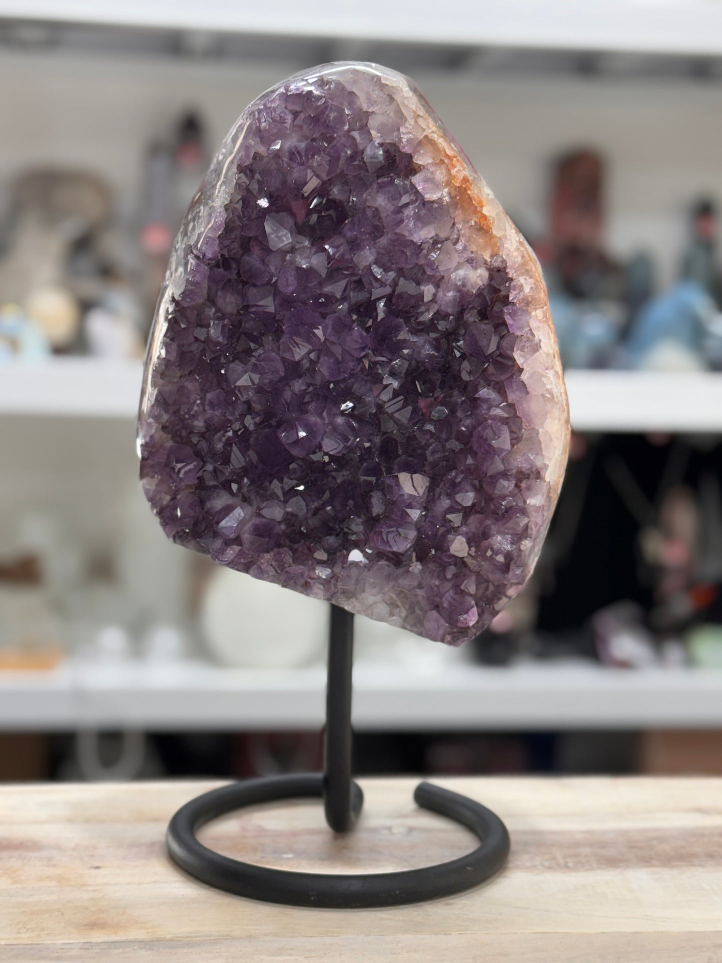Amethyst Cluster Freeform with Stand 5.6kg A Grade