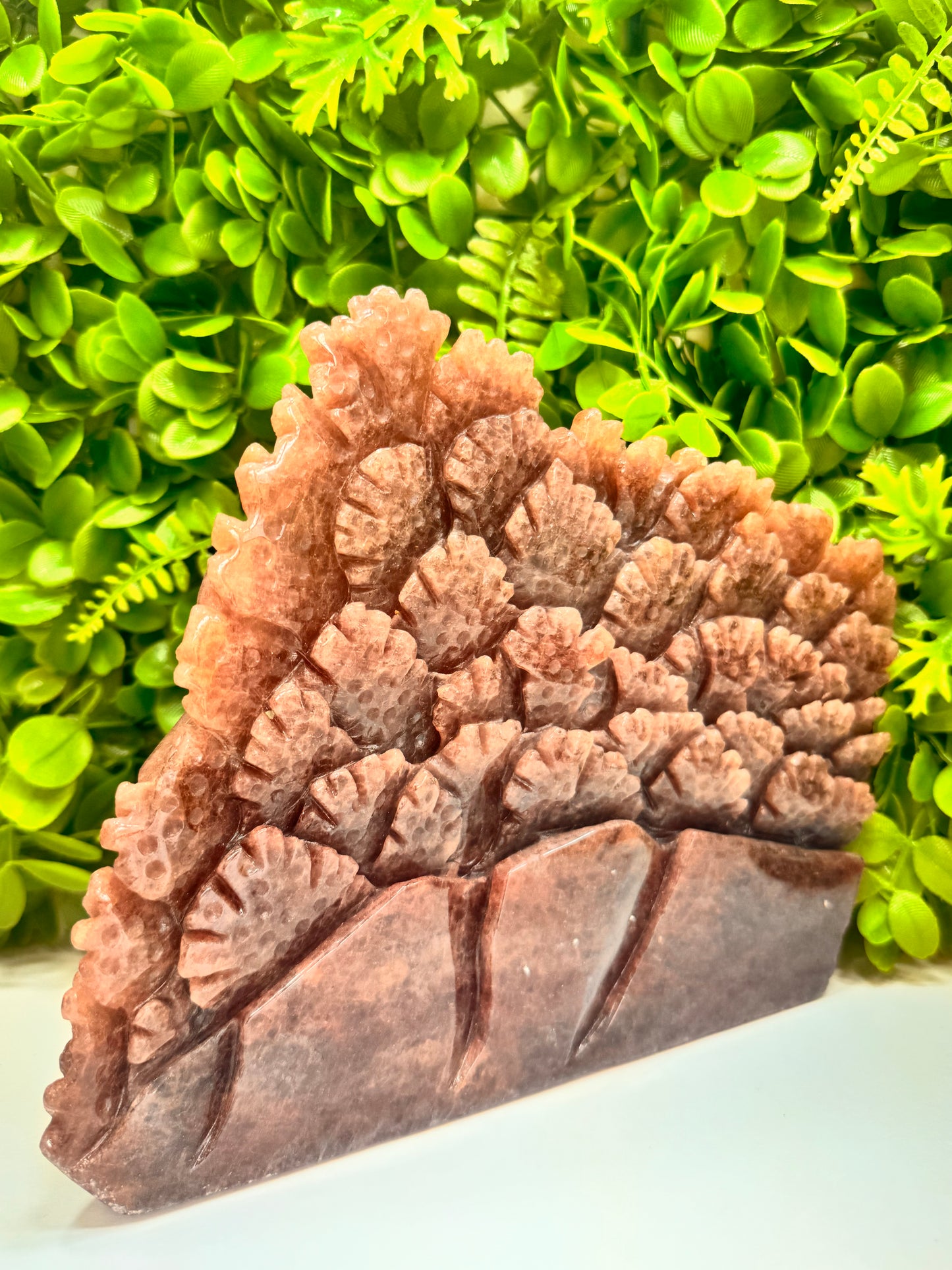 Strawberry Quartz Sea Life 3506g