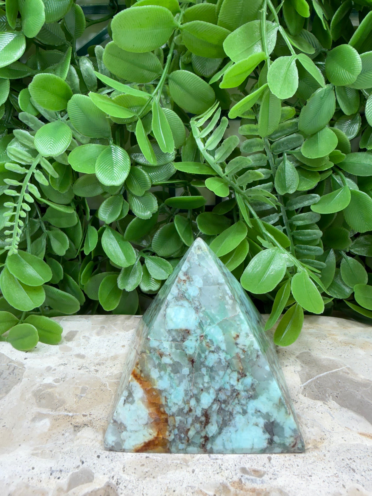 Turquoise Pyramid 416g