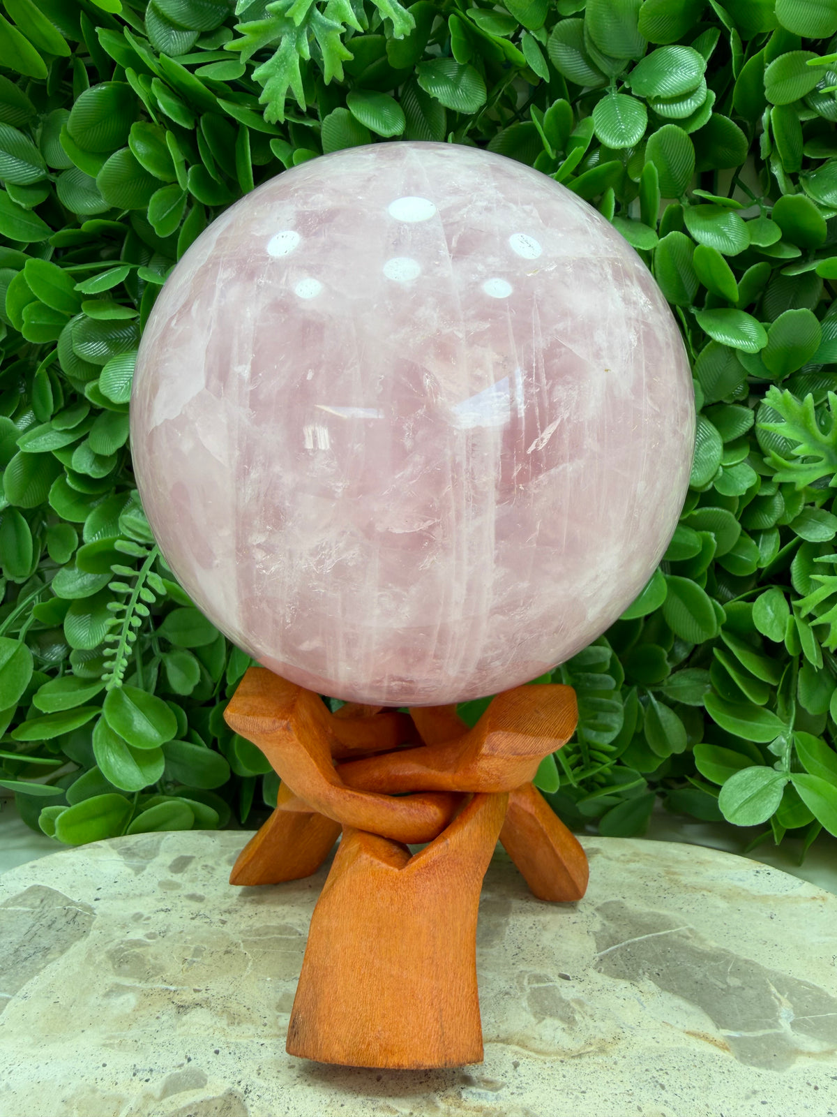 Rose Quartz Sphere 2972g