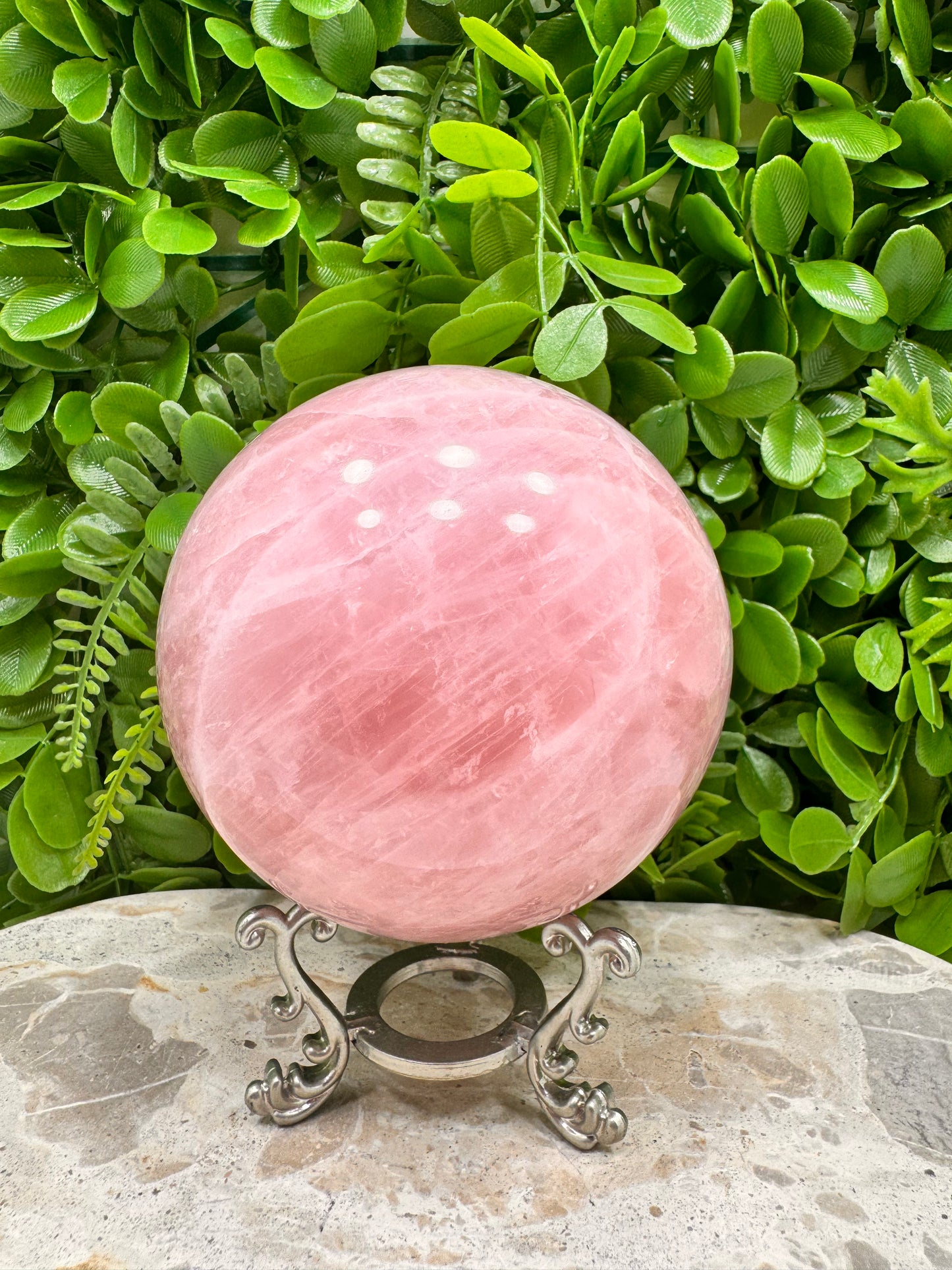Rose Quartz Sphere 1500g