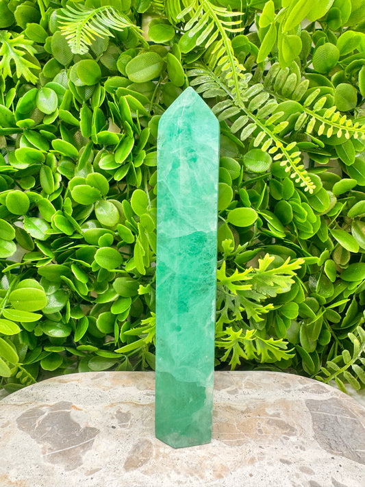 Green Fluorite Tower 560g