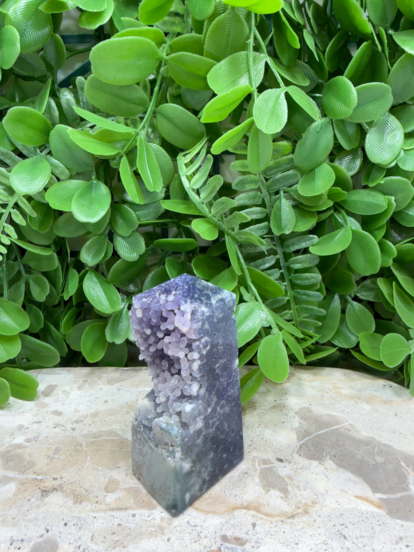 Grape Agate Freeform Point 140g
