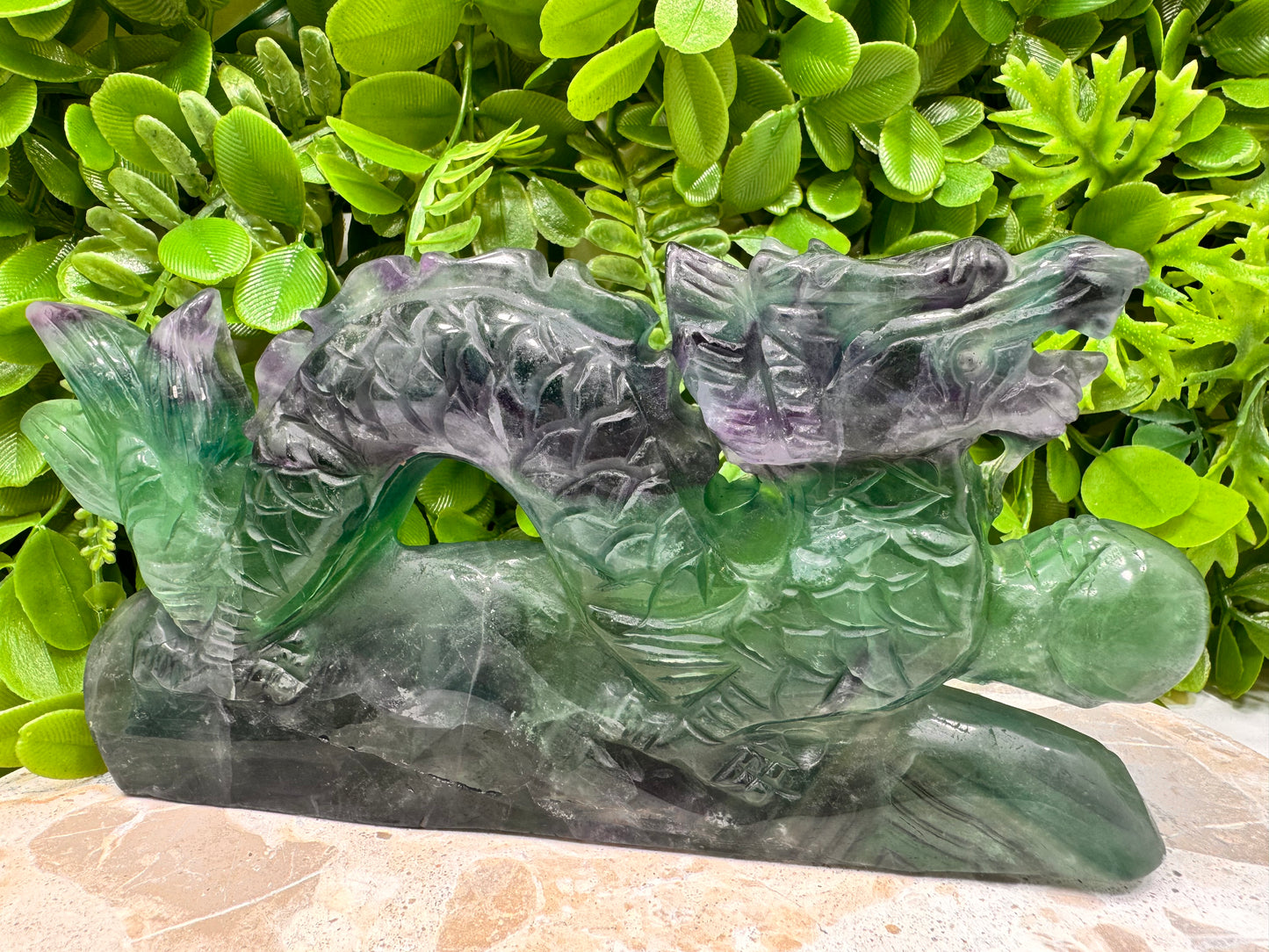 Fluorite Dragon 1126g