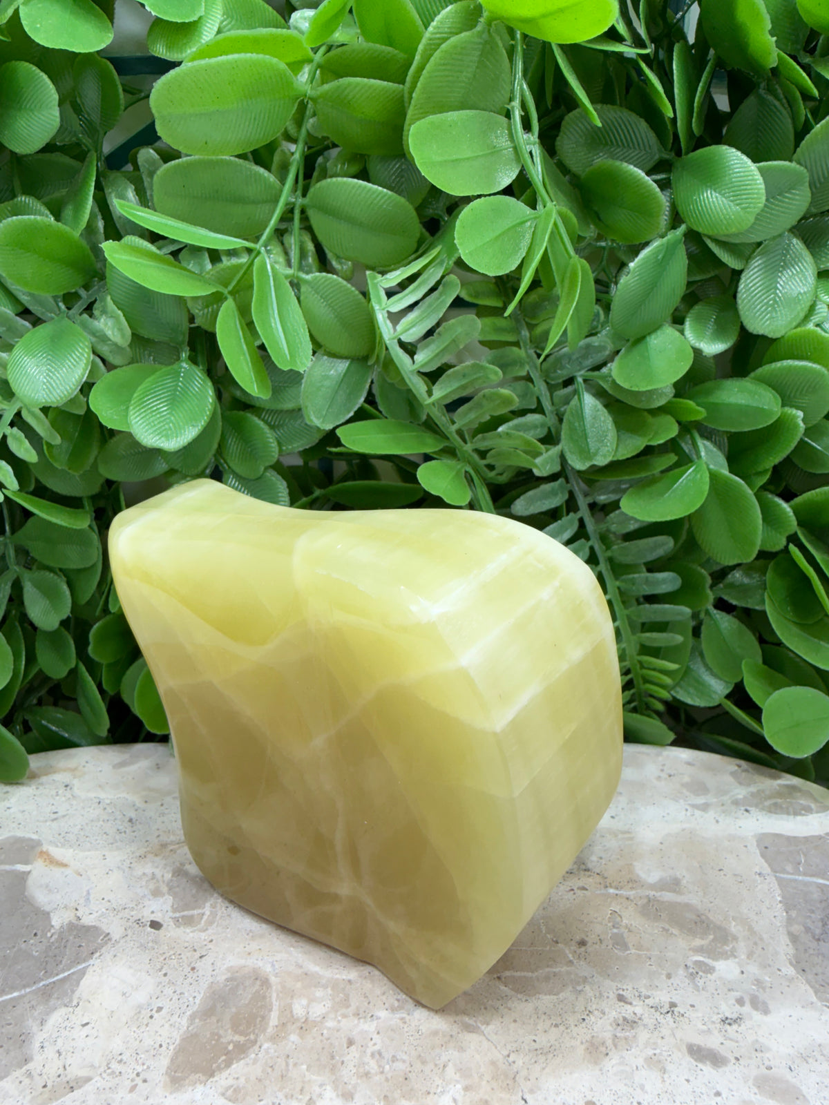 Lemon Calcite Freeform | Joy • Confidence • Motivation