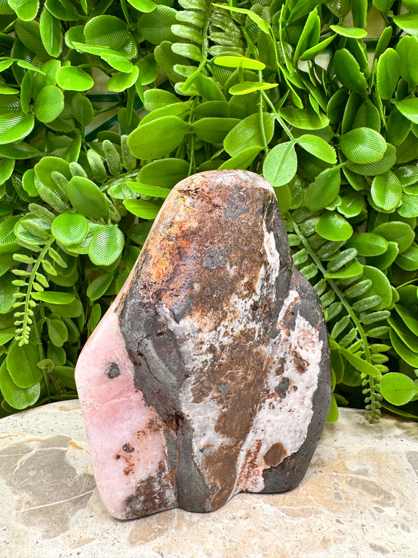 Pink Aragonite Freeform 954g