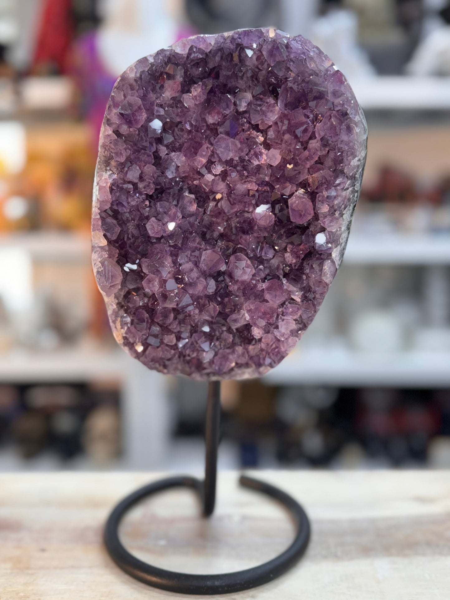 Amethyst Cluster Freeform with Stand 5.2kg