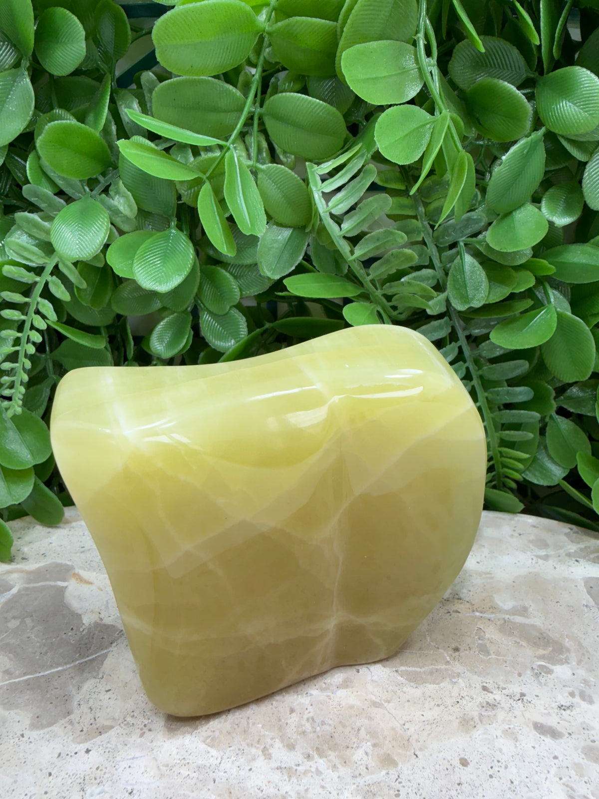 Lemon Calcite Freeform | Joy • Confidence • Motivation