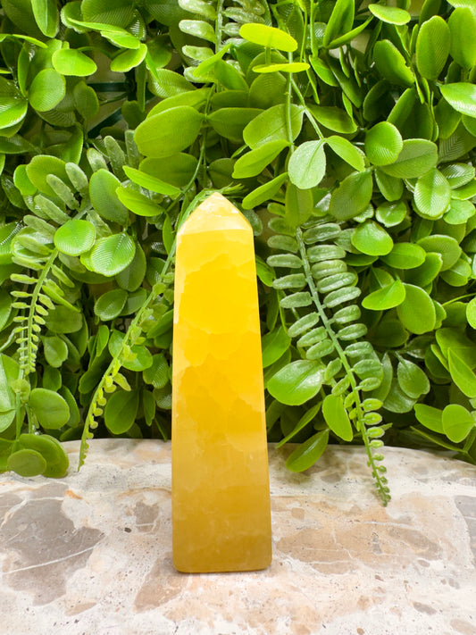 Lemon Calcite Towers 298g