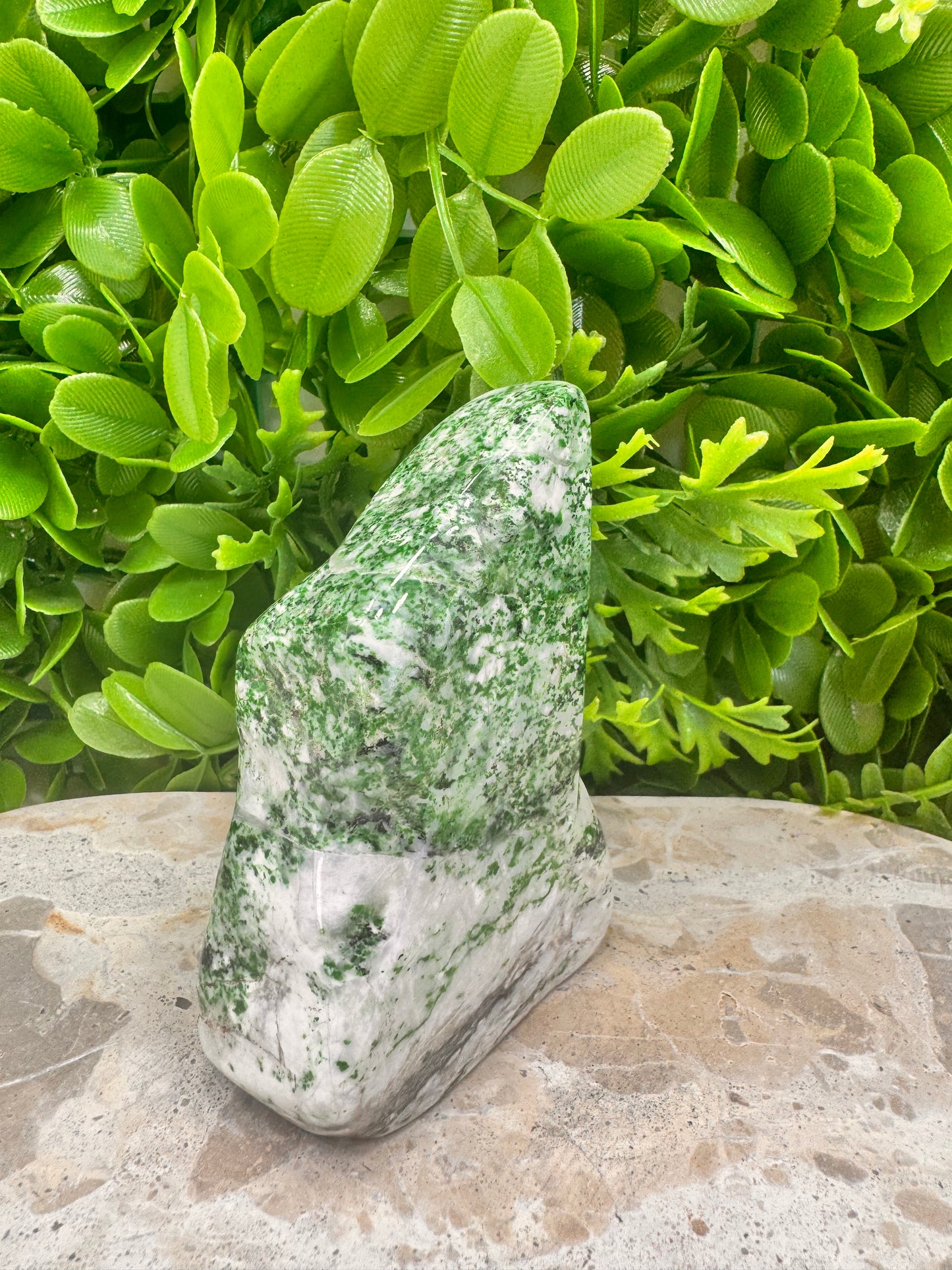 Green Apple Jadeite Freeform 424g