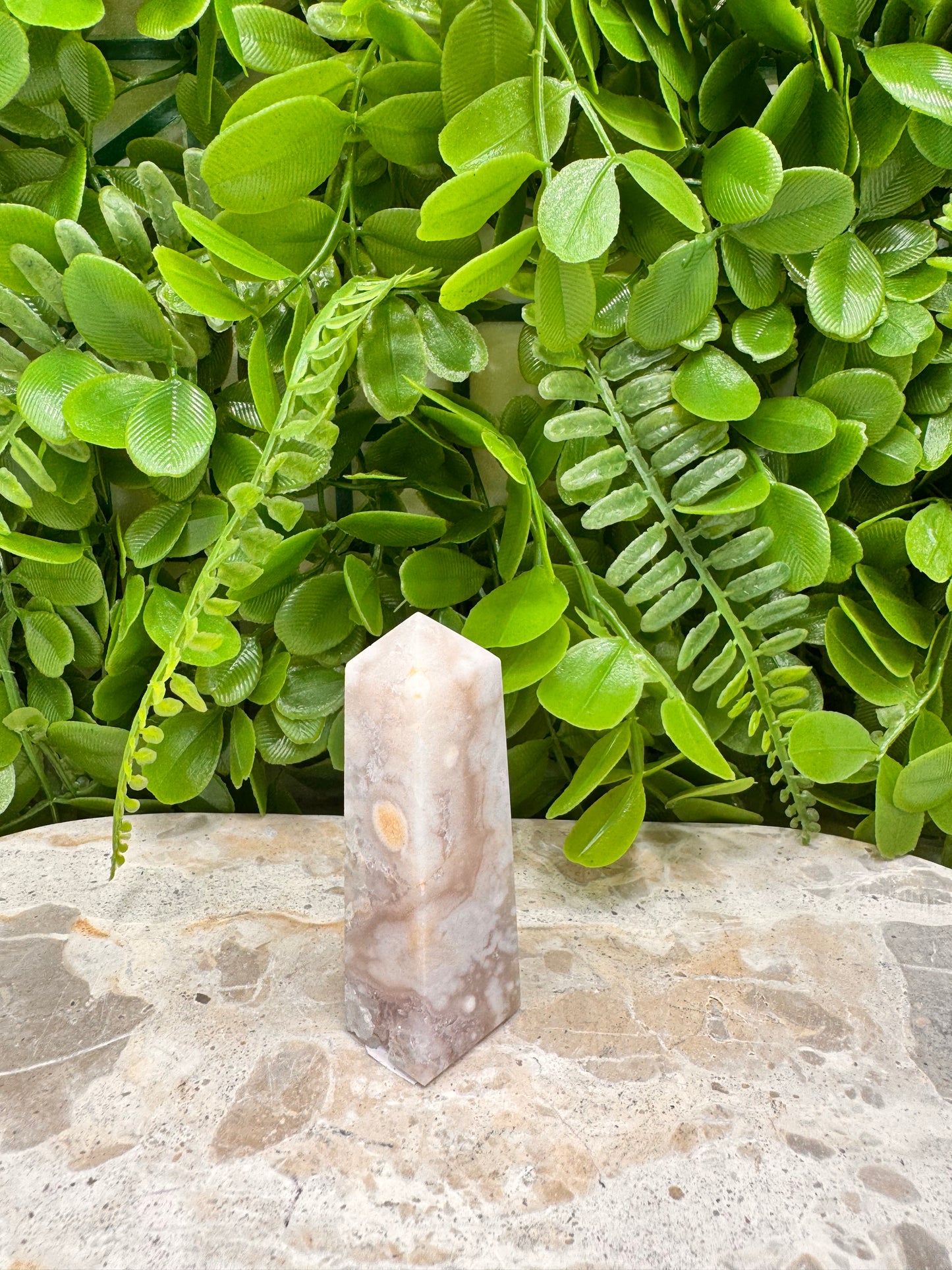Flower Agate Point 79g