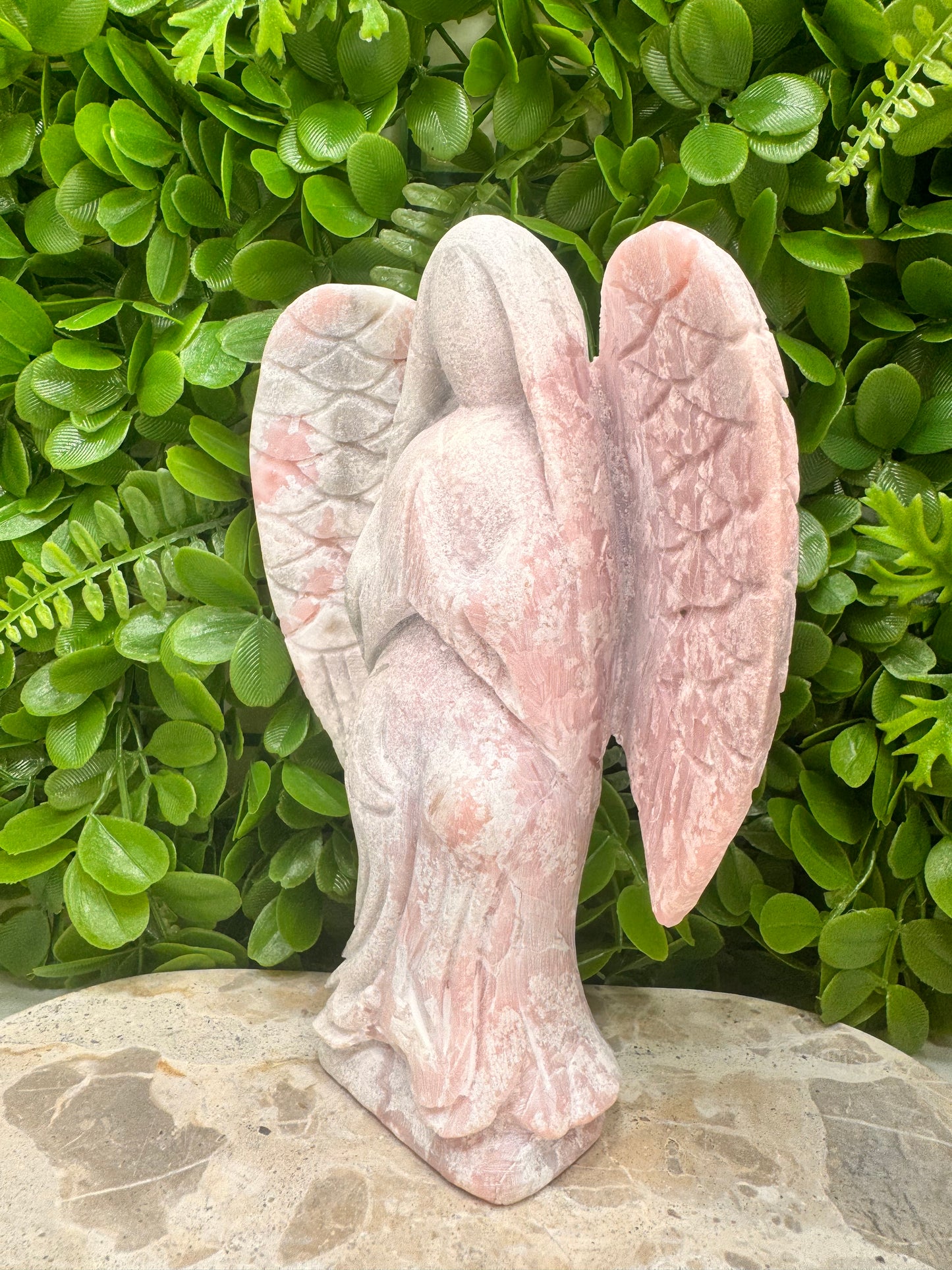 Pink Opal Angel 1526g