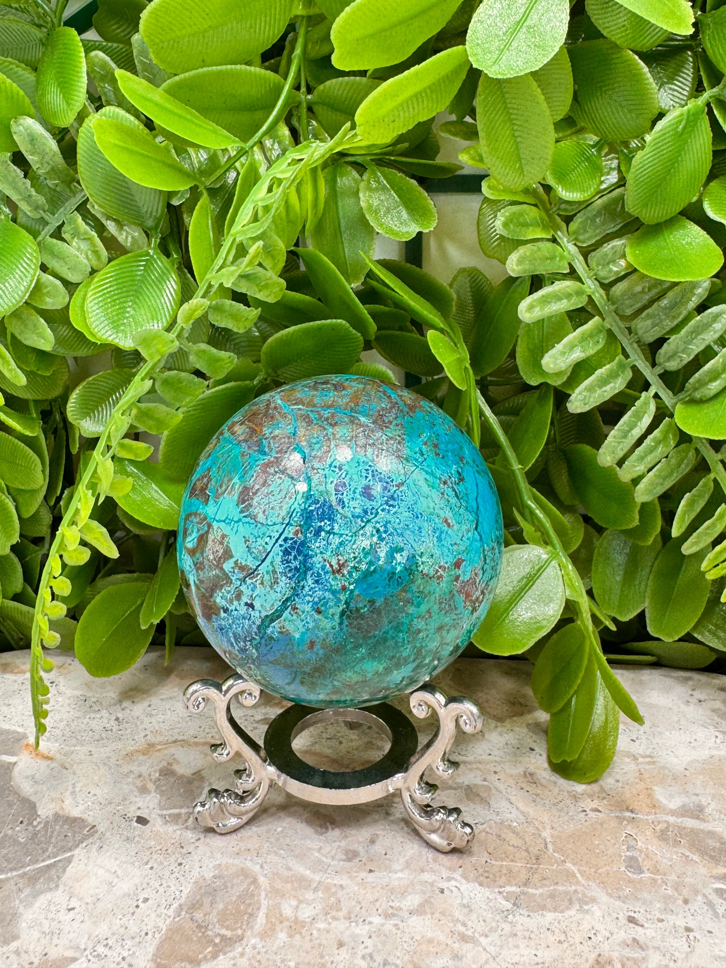 Chrysocolla Sphere 300g
