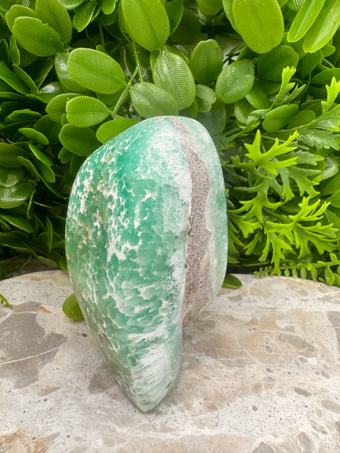 Aragonite with Smithsonite Freeform 652g