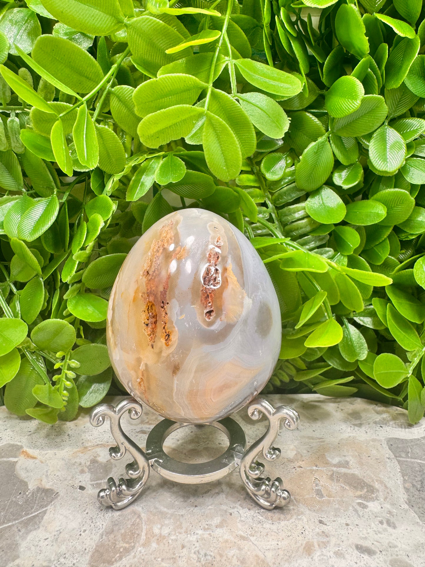 Agate Egg 404g