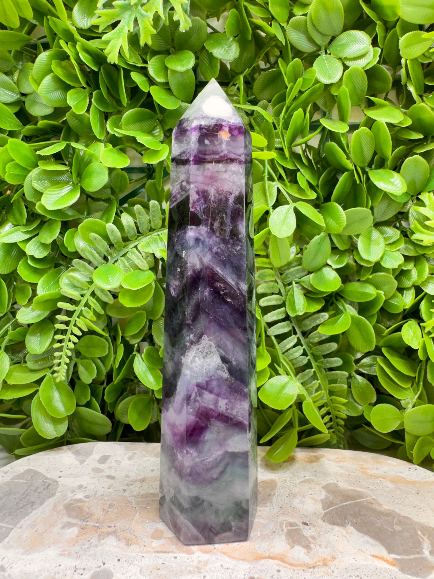 Fluorite Tower 726g