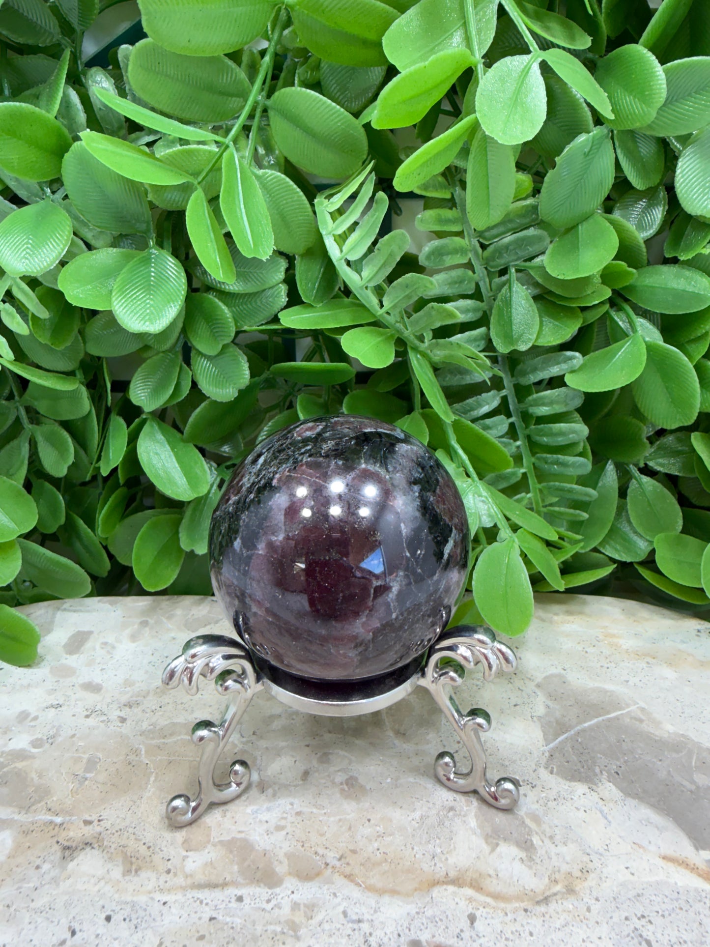 Garnet Sphere 250g