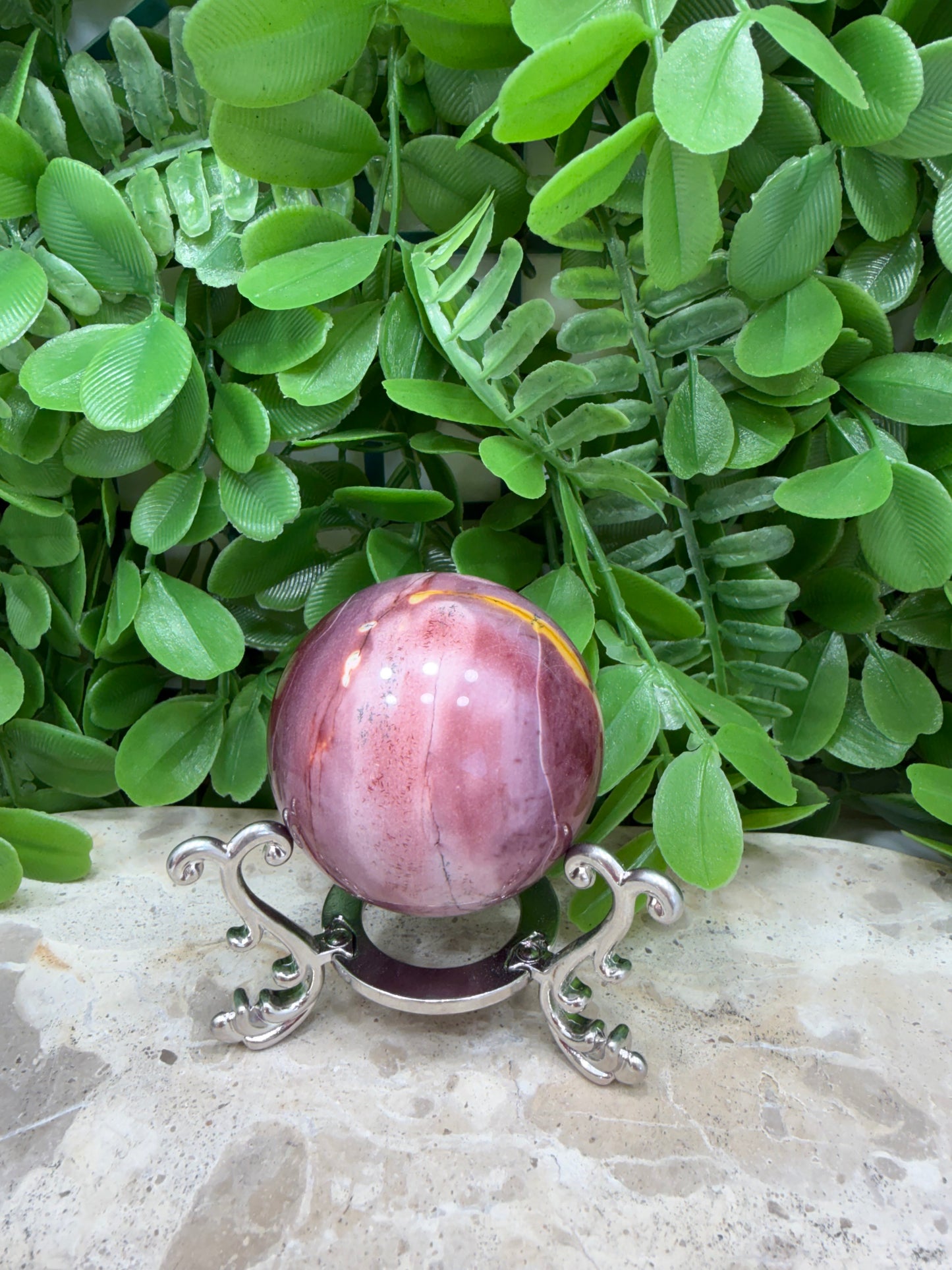 Mookaite Jasper  Sphere 168g