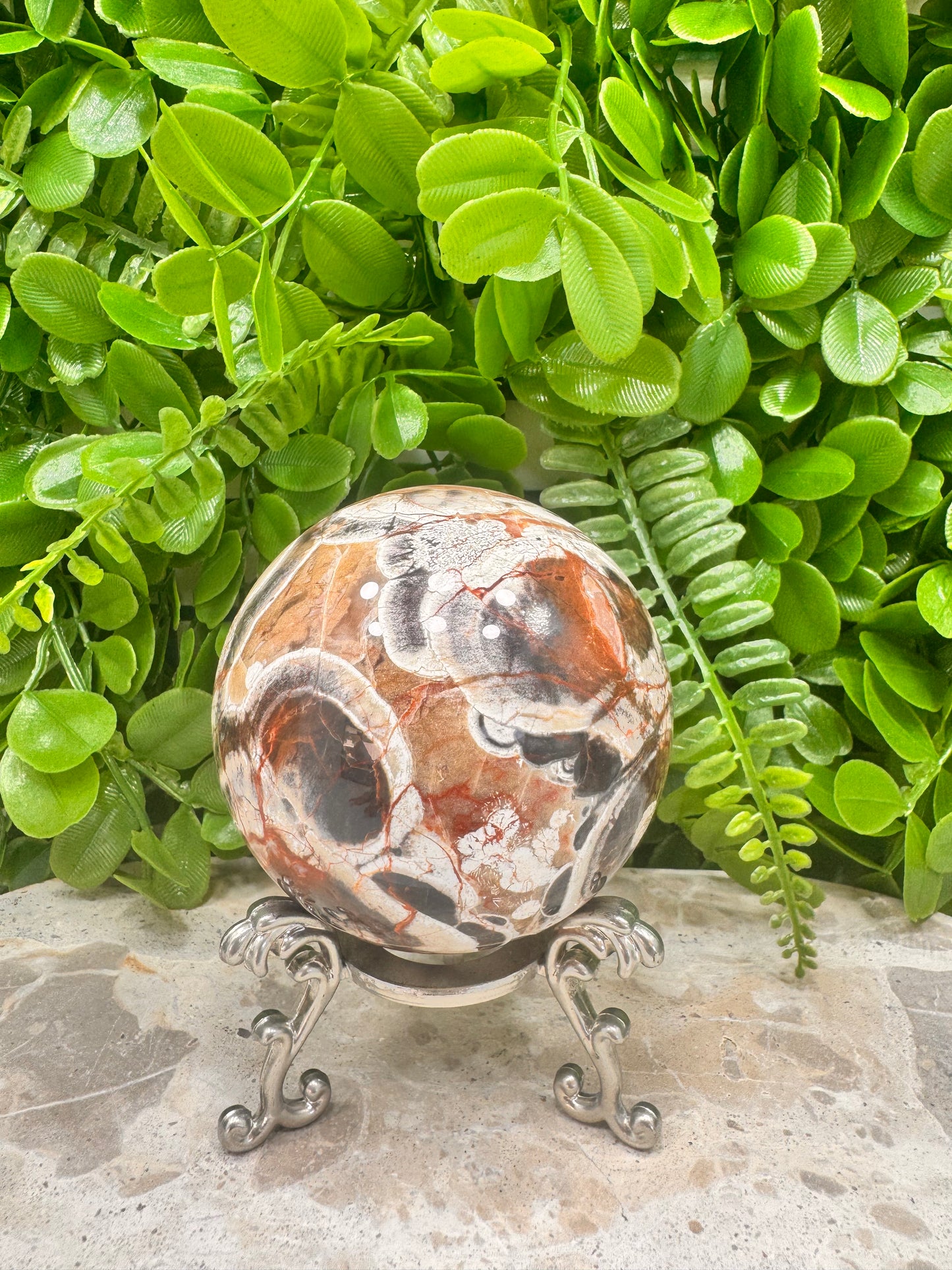 Indonesian Jasper Sphere 544g