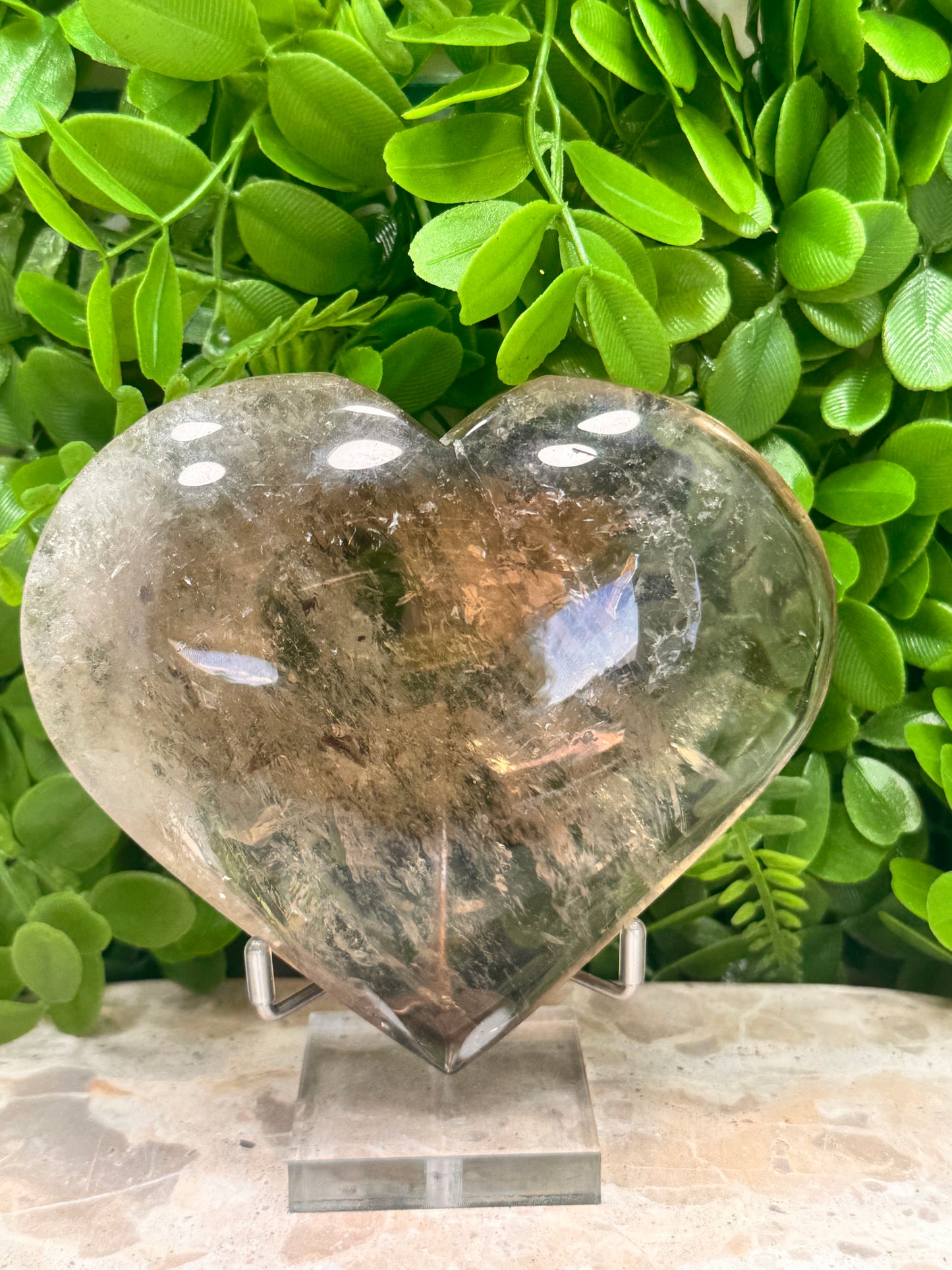 Smokey Quartz Heart 751g