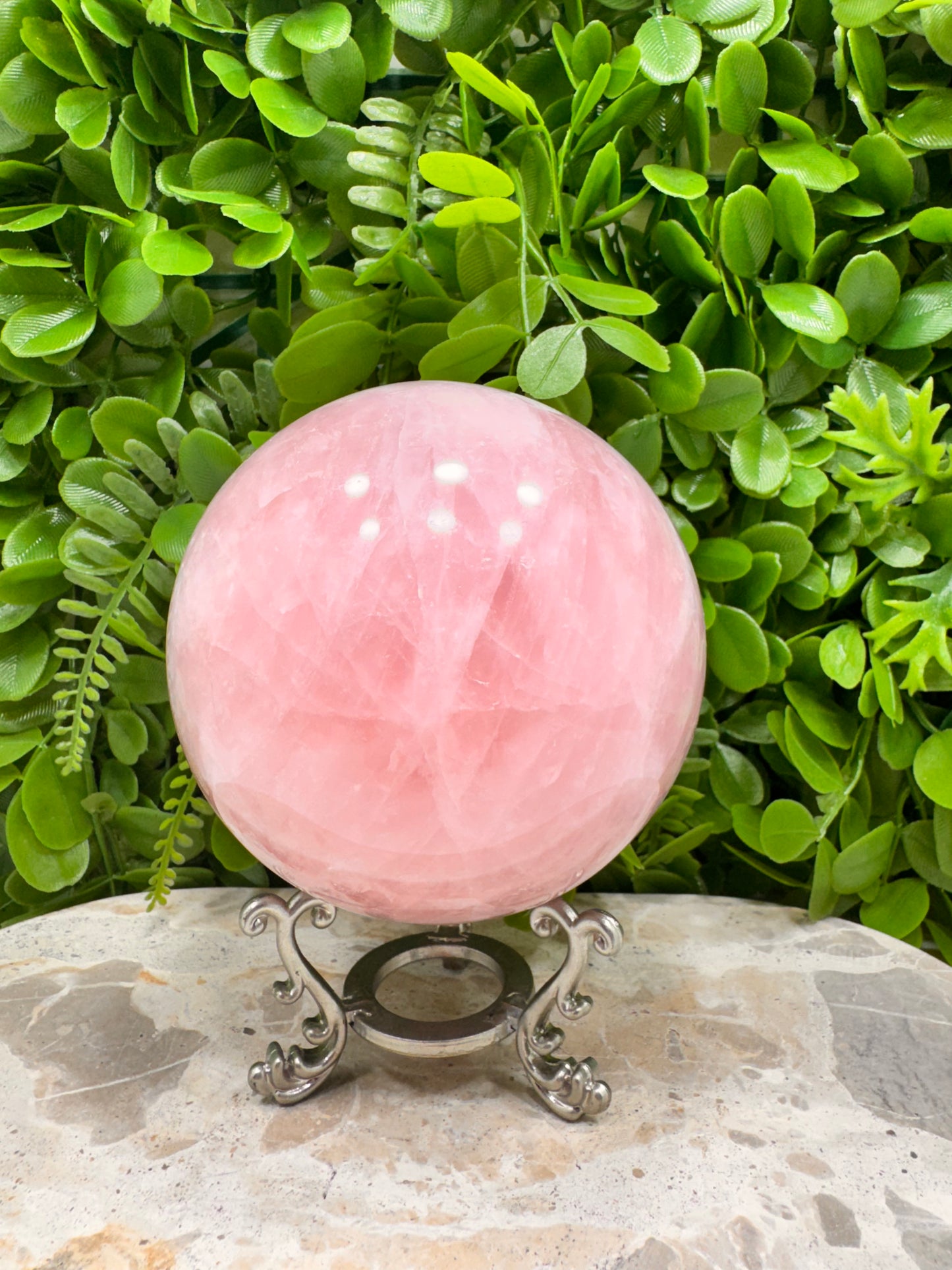 Rose Quartz Sphere 1500g