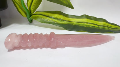 Rose Quartz Knife 114g