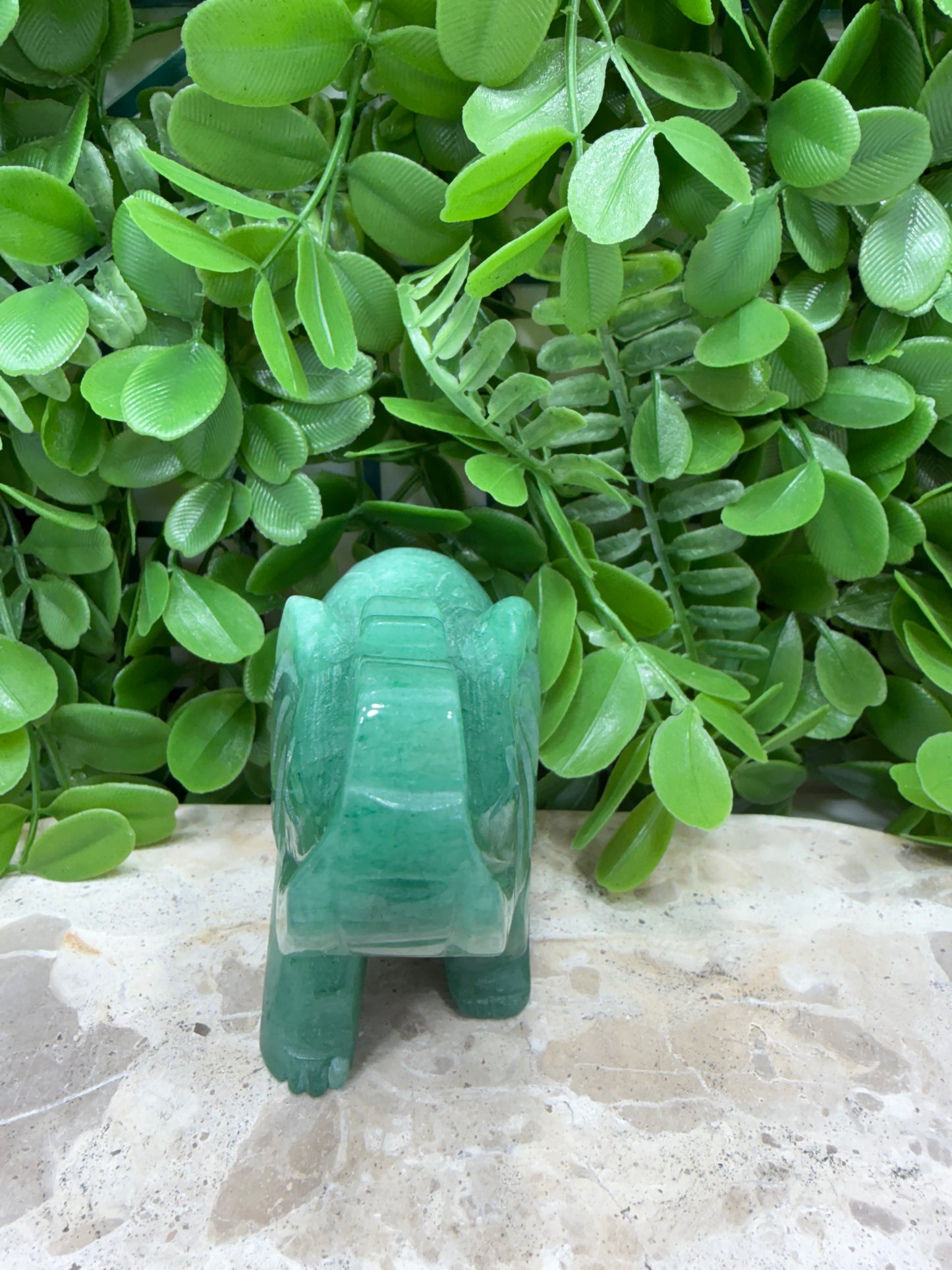 Green Aventurine Elephant 455g