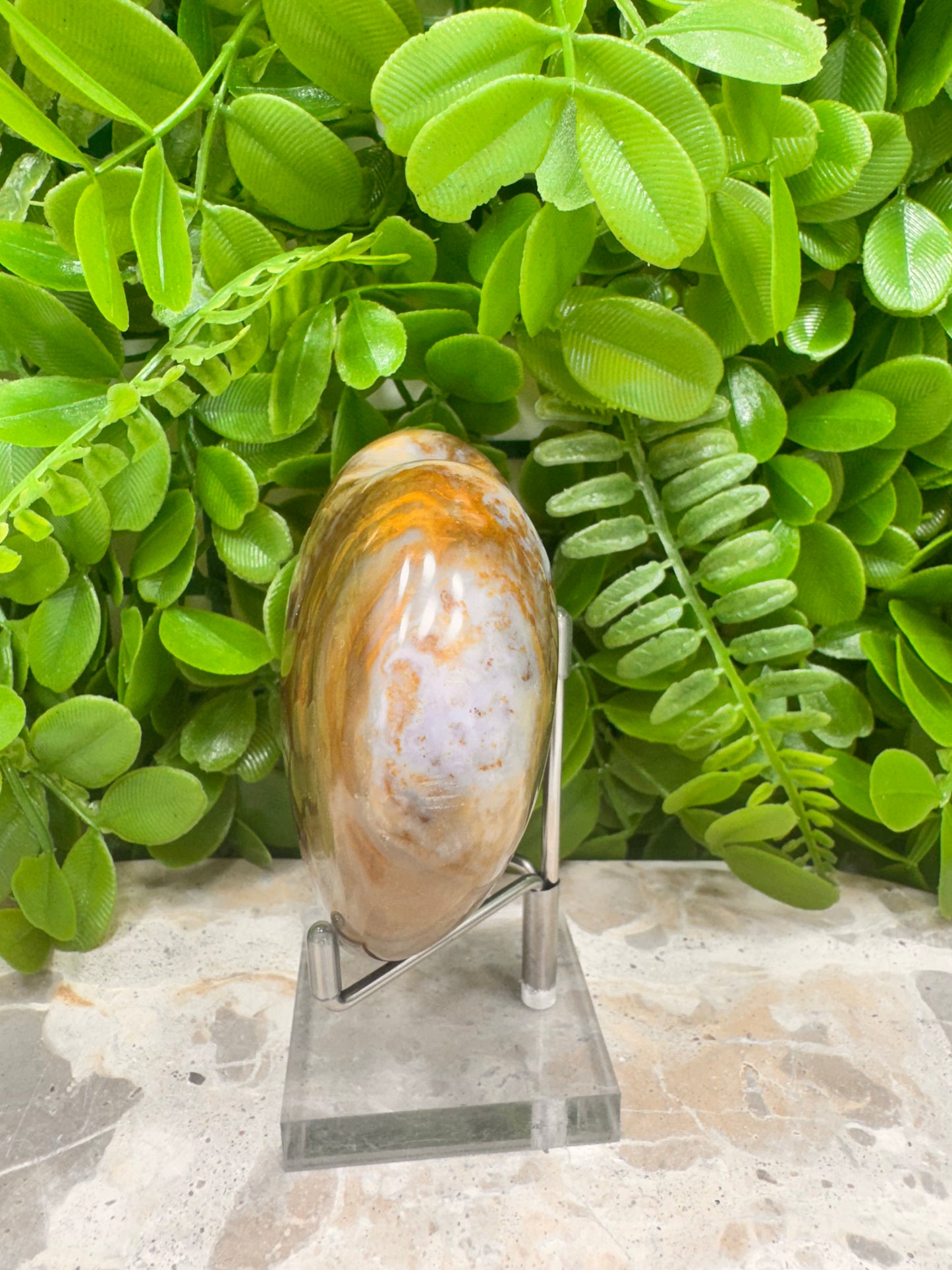 Ocean Jasper Heart 390g