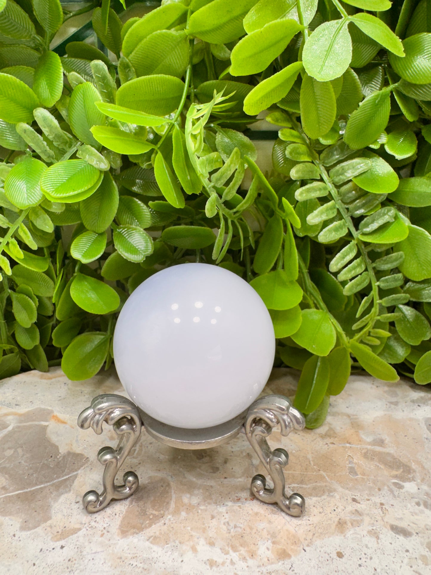 Chalcedony Sphere 198g