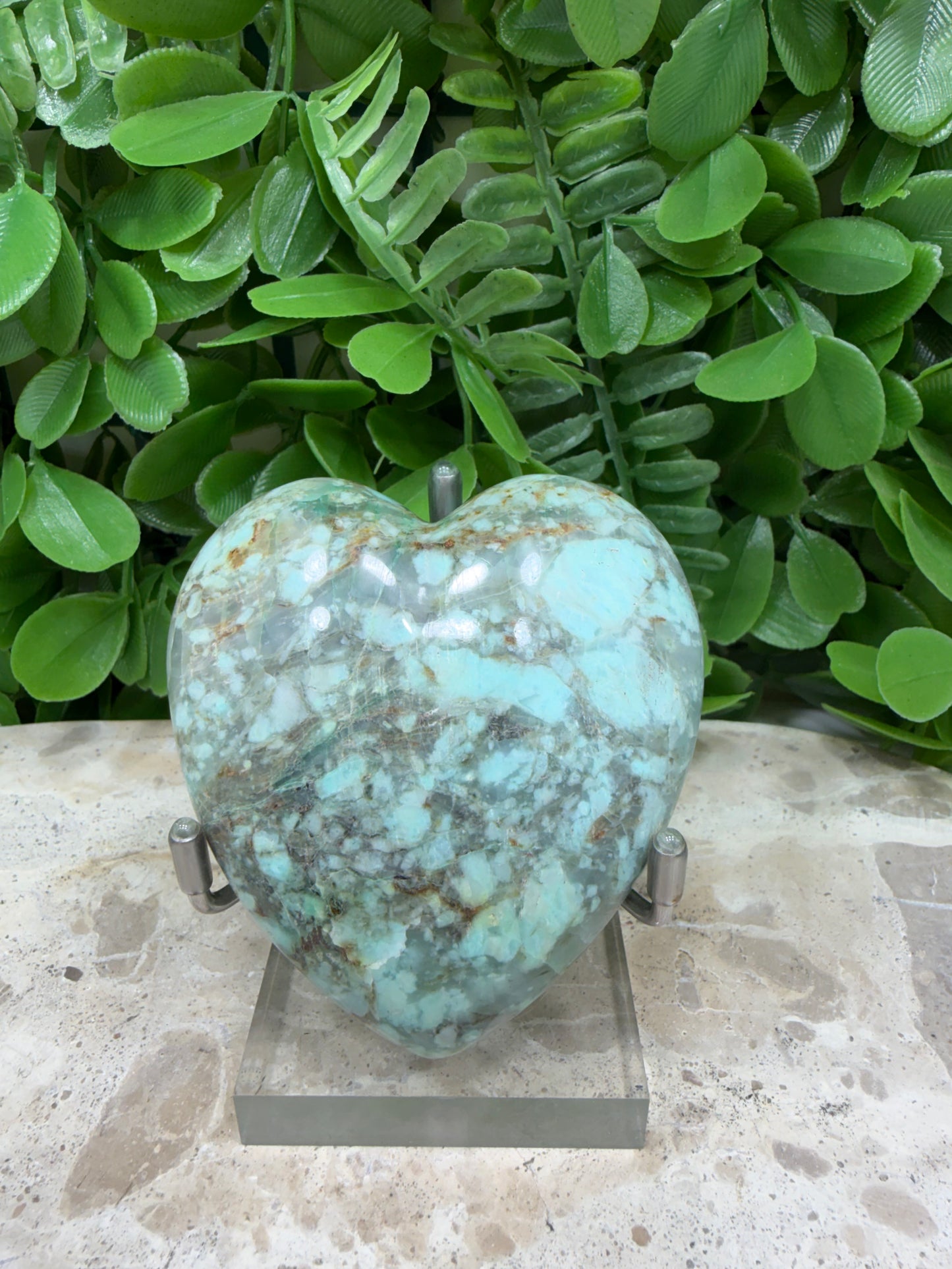 Turquoise Heart 166g