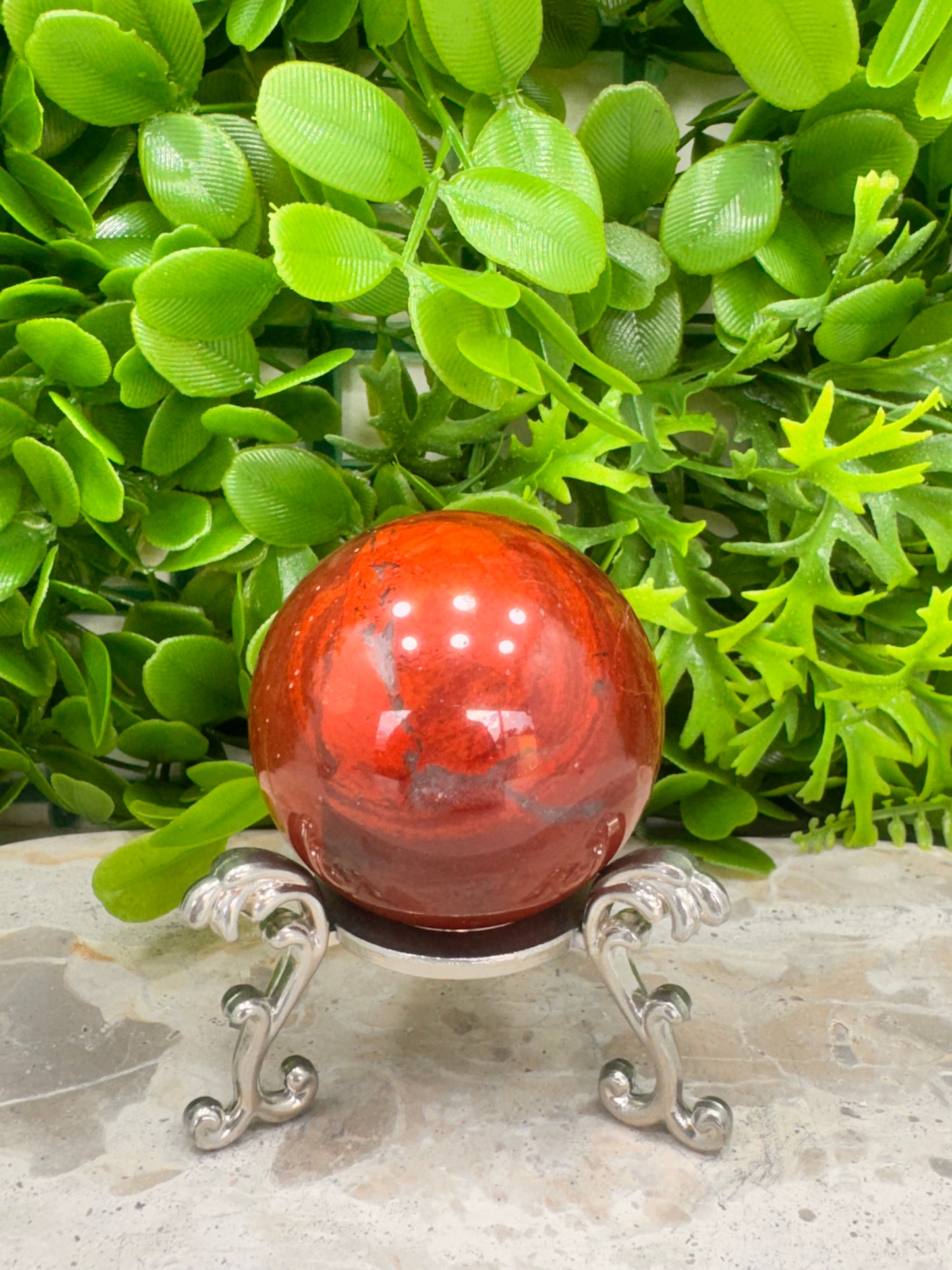 Red Jasper Sphere 234g