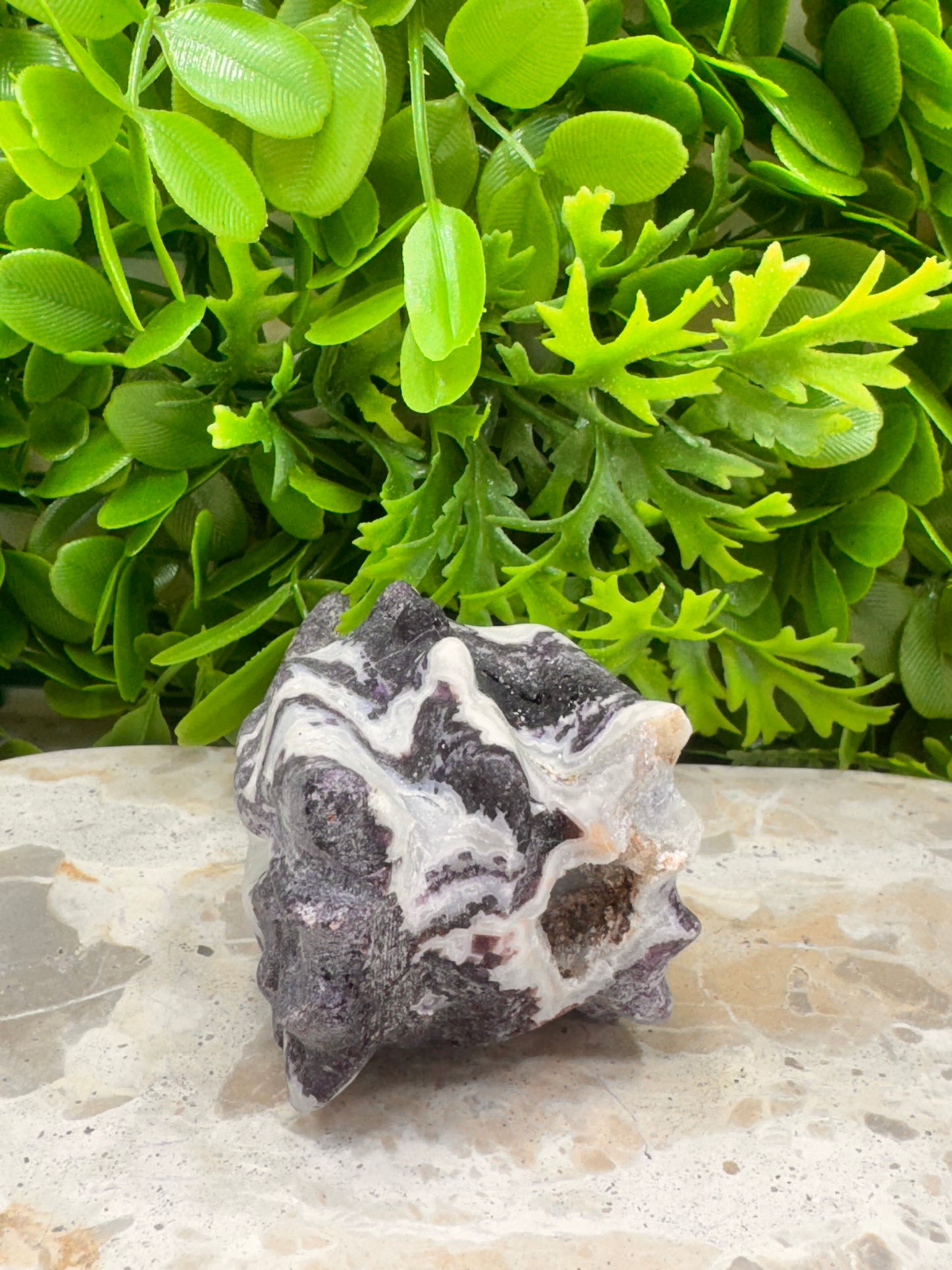 Purple Sphalerite Dragon 420g