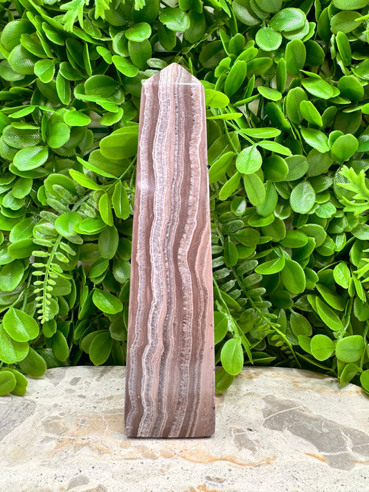 Chocolate Aragonite Tower 844g