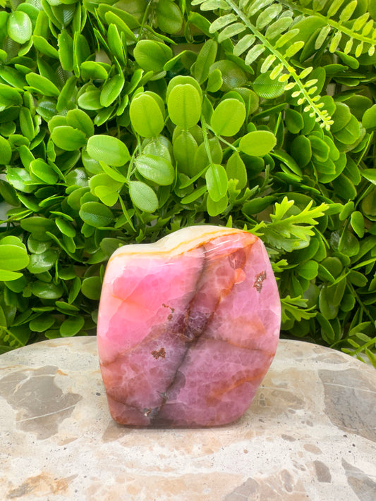 Pink Aragonite Freeform 704g