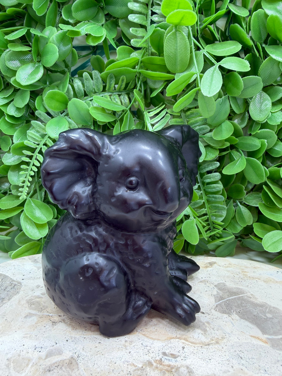 Black Obsidian Koala Bear 914g