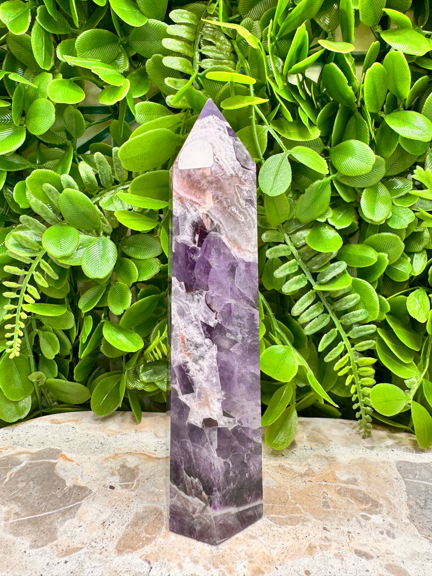 Chevron Amethyst Tower 365g