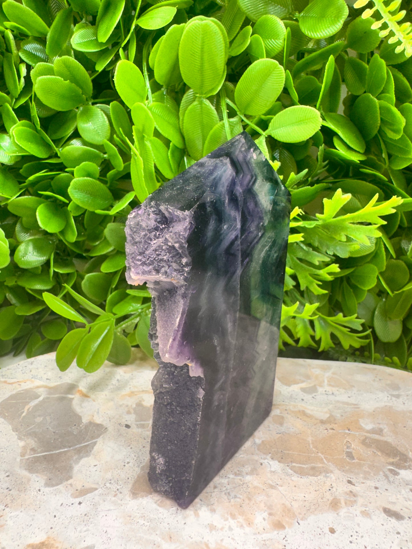 Fluorite Tower Freeform 366g