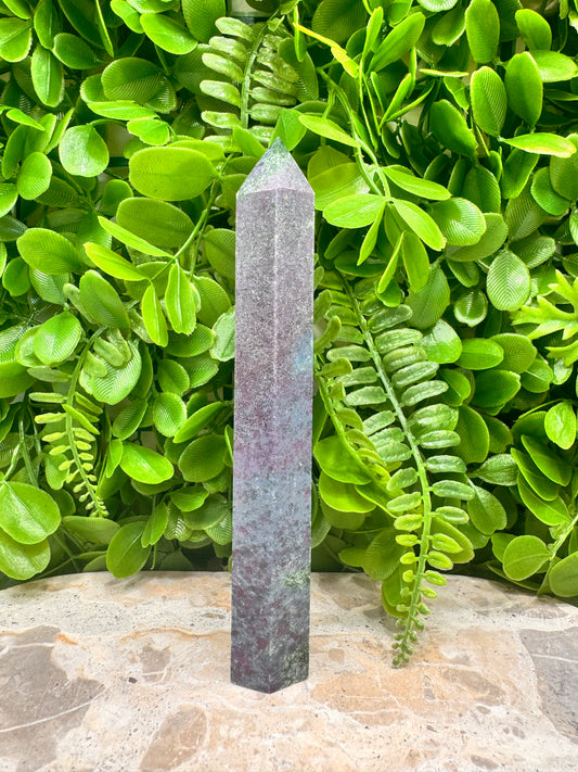 Ruby in Kyanite Tower 282g