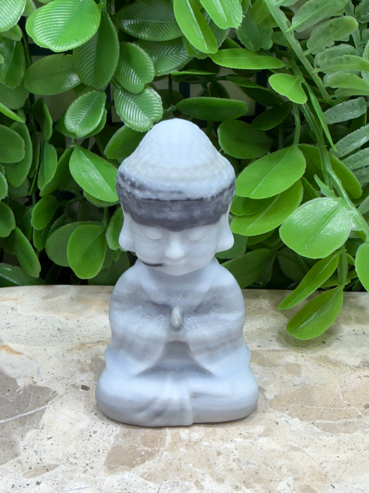 Ying Yang Jasper Buddha | Balance • Harmony • Grounding
