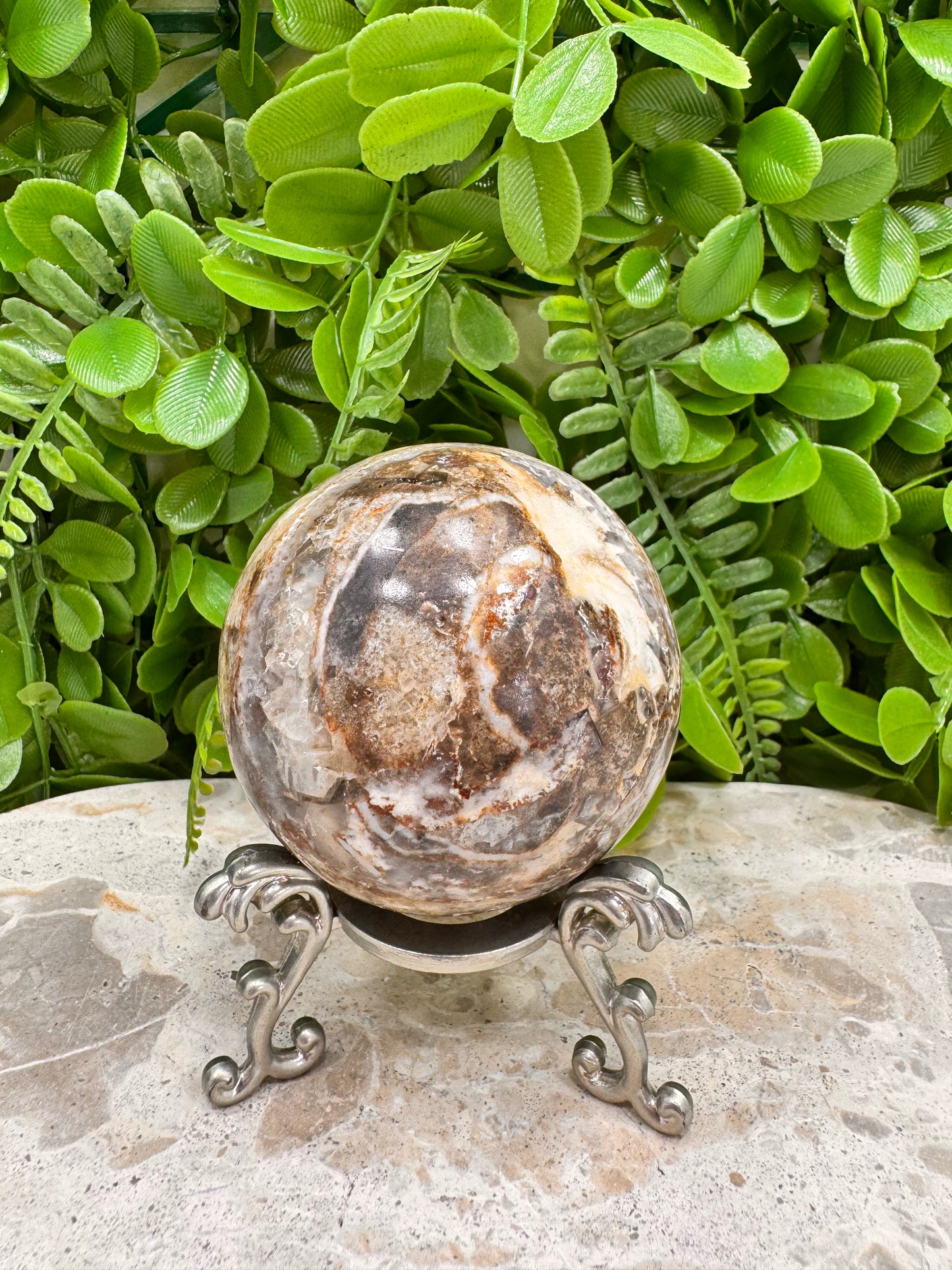 Stalactite Calcite Sphere 352g