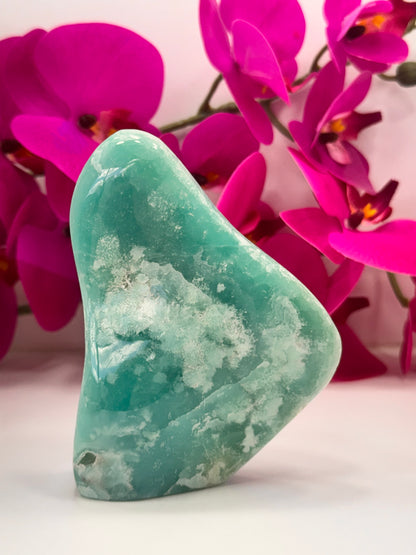 Aragonite with Smithsonite Freeform 496g