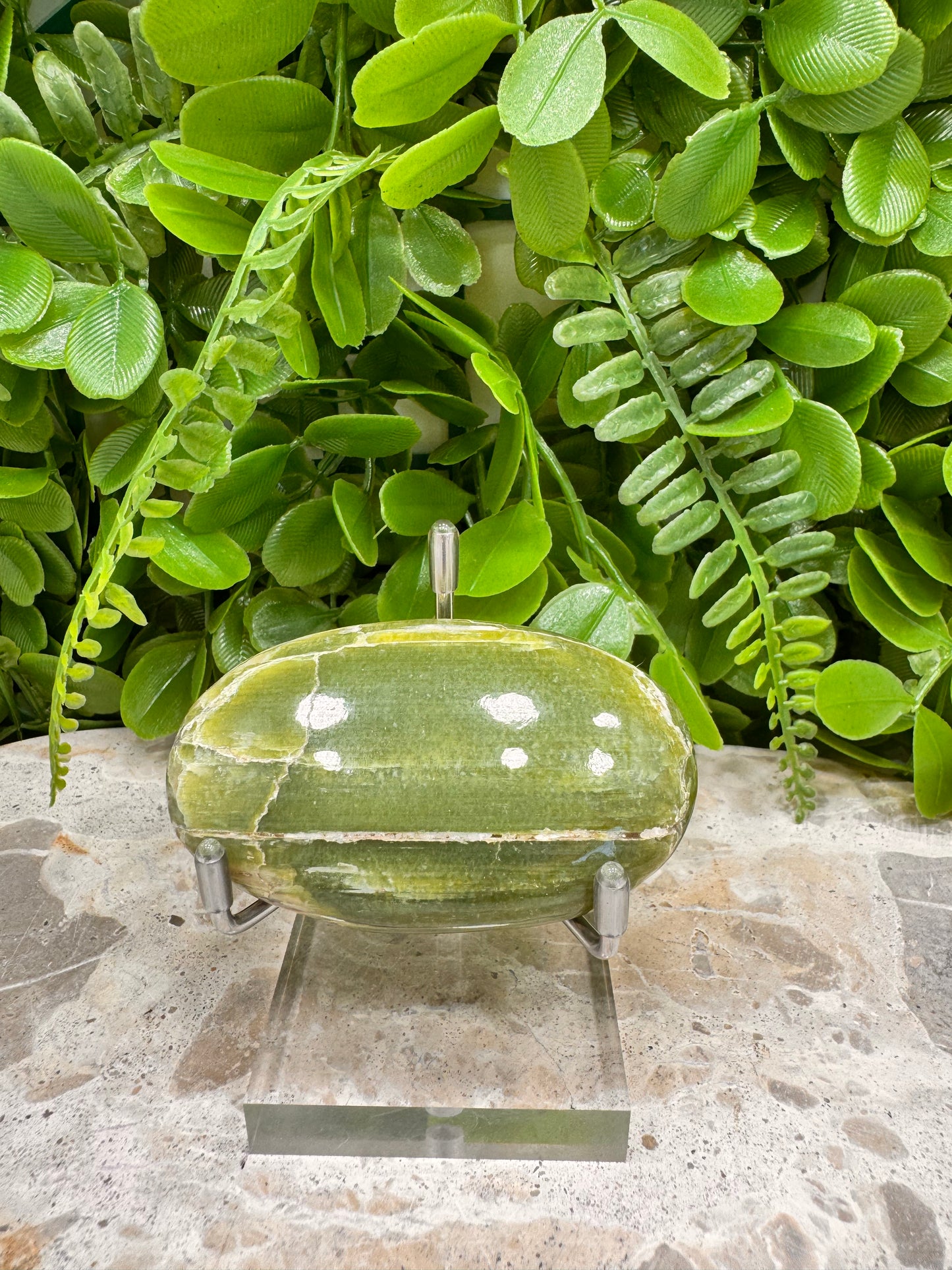 Tremolite Palm Stone 98g