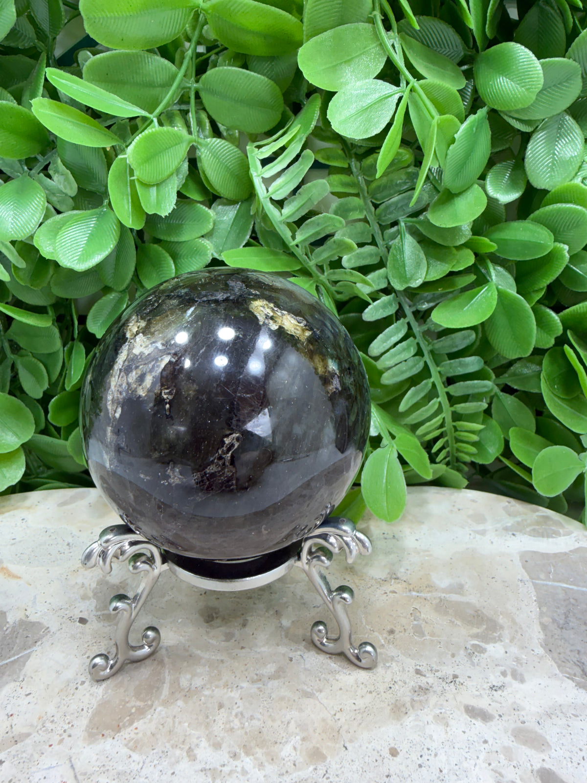Labradorite Sphere | Protection • Intuition • Transformation